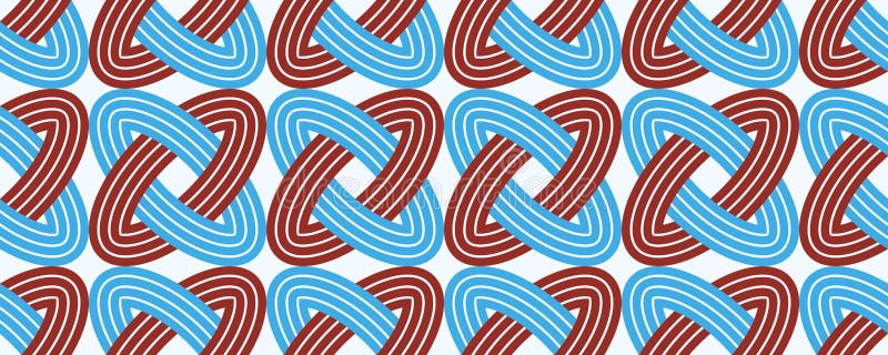 înclinare minimă a grilei pentru proiectarea vectorului de tipar geometric fără sudură, în stil retrogradat. royalty free illustration