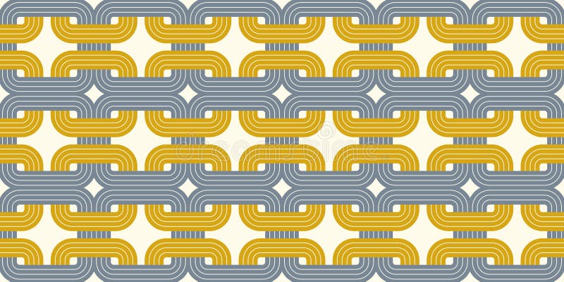 înclinare minimă a grilei pentru proiectarea vectorului de tipar geometric fără sudură, în stil retrogradat royalty free illustration