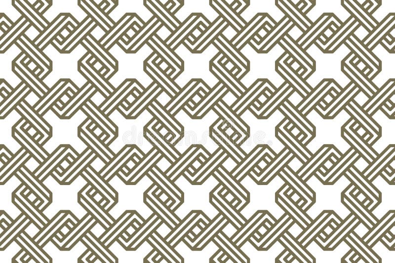 înclinare minimă a grilei pentru proiectarea vectorului de tipar geometric fără sudură, în stil retrogradat. stock illustration