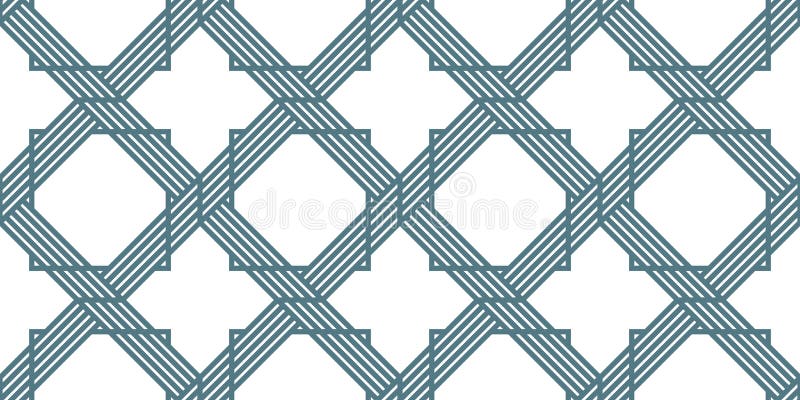 înclinare minimă a grilei pentru proiectarea vectorului de tipar geometric fără sudură, în stil retrogradat. stock illustration