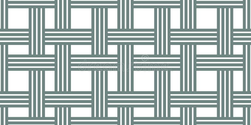 înclinare minimă a grilei pentru proiectarea vectorului de tipar geometric fără sudură, în stil retrogradat. stock illustration