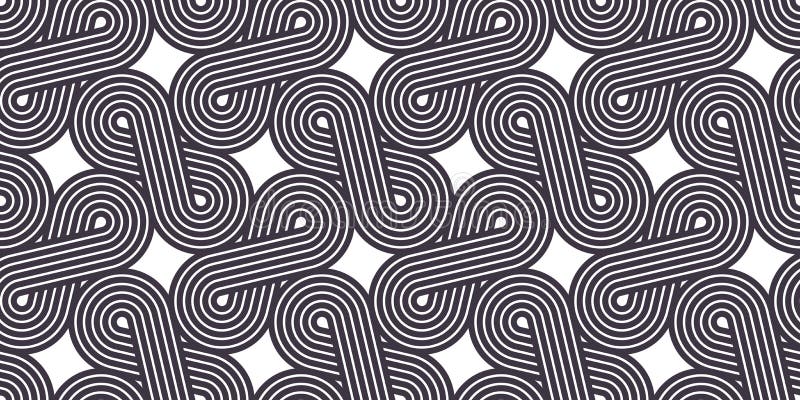 înclinare minimă a grilei pentru proiectarea vectorului de tipar geometric fără sudură, în stil retrogradat. stock illustration
