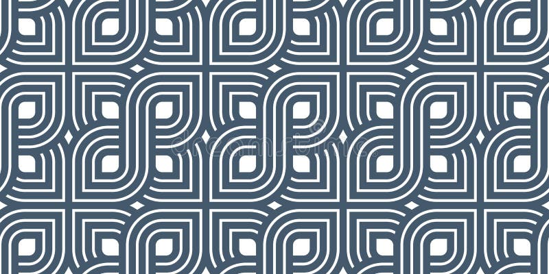 înclinare minimă a grilei pentru proiectarea vectorului de tipar geometric fără sudură, în stil retrogradat. royalty free illustration