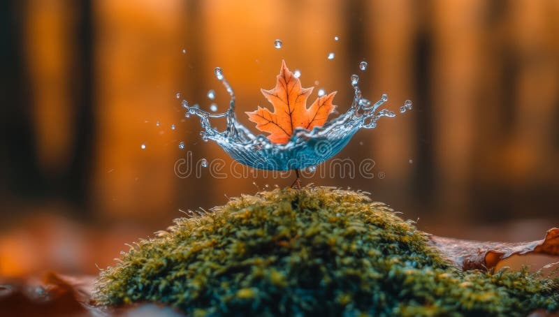 Într-un banner orizontal, această imagine Stock prezintă o închidere a unui flux de apă dulce care se îmbină cu plante verzi tiner stock photos