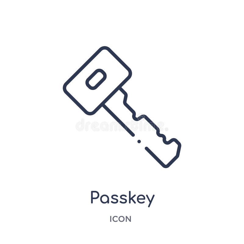 Γραμμικό εικονίδιο passkey από τη συλλογή περιλήψεων ασφάλειας Διαδικτύου Λεπτό εικονίδιο passkey γραμμών που απομονώνεται στο άσ απεικόνιση αποθεμάτων Γραμμικό εικονίδιο passkey από τη συλλογή περιλήψεων ασφάλειας Διαδικτύου Λεπτό εικονίδιο passkey γραμμών που απομονώνεται στο άσ απεικόνιση αποθεμάτων