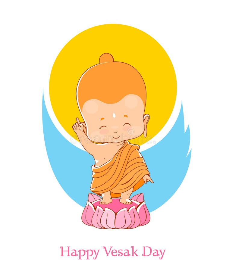 Λίγη ημέρα Vesak γενεθλίων του Βούδα στοκ εικόνα Λίγη ημέρα Vesak γενεθλίων του Βούδα στοκ εικόνα