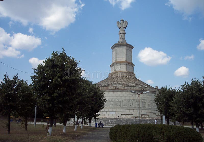 Μνημείο Adamclisi, κομητεία Constanta, Ρουμανία. Μνημείο Adamclisi περιοχών Archeological στη κομητεία Constanta