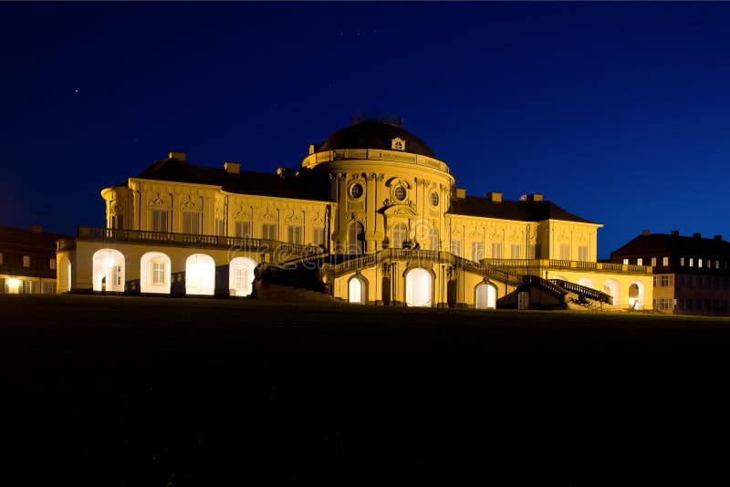 Μοναξιά Στουτγάρδη Γερμανία του Castle στοκ εικόνα με δικαίωμα ελεύθερης χρήσης