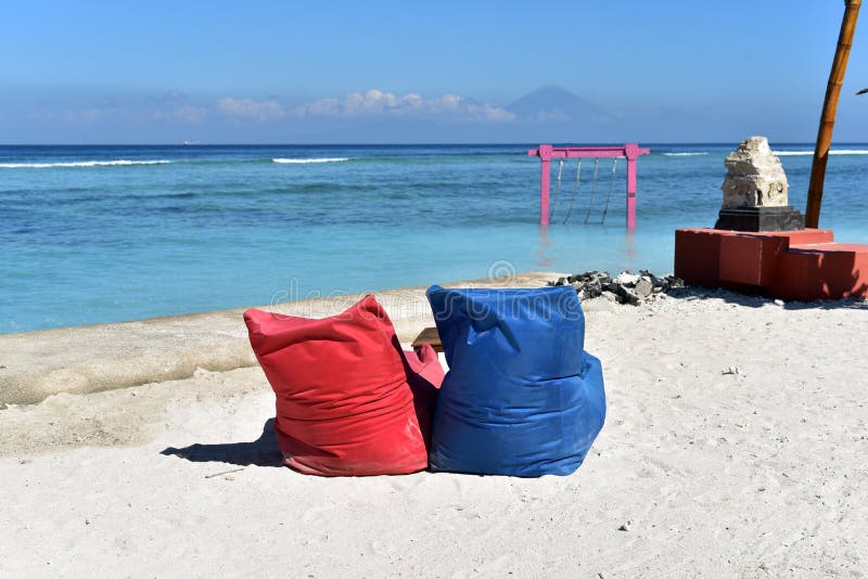 Νησί Trawangan Gili που βρίσκεται στο Μπαλί στοκ φωτογραφίες με δικαίωμα ελεύθερης χρήσης Νησί Trawangan Gili που βρίσκεται στο Μπαλί στοκ φωτογραφίες με δικαίωμα ελεύθερης χρήσης