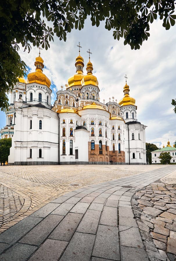 Ορθόδοξη Εκκλησία του Κίεβου Pechersk Lavra στοκ φωτογραφία Ορθόδοξη Εκκλησία του Κίεβου Pechersk Lavra στοκ φωτογραφία