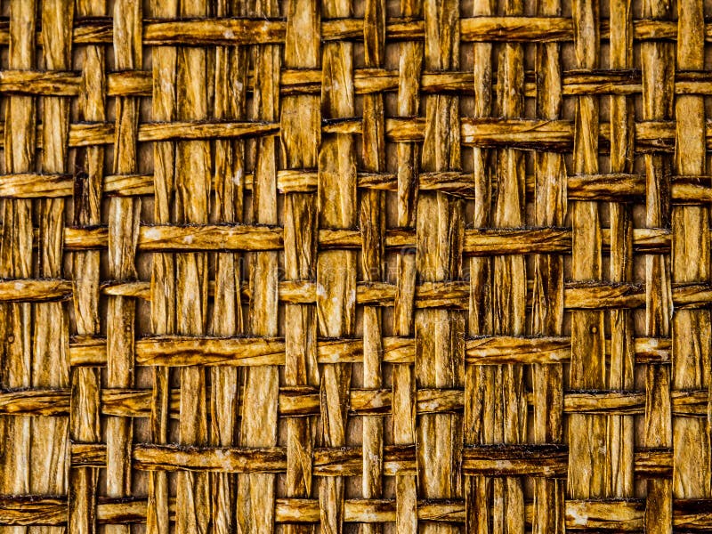 Ένα στενό επάνω καφετί σχέδιο επιφάνειας basketweave για το υπόβαθρο στοκ φωτογραφία Ένα στενό επάνω καφετί σχέδιο επιφάνειας basketweave για το υπόβαθρο στοκ φωτογραφία