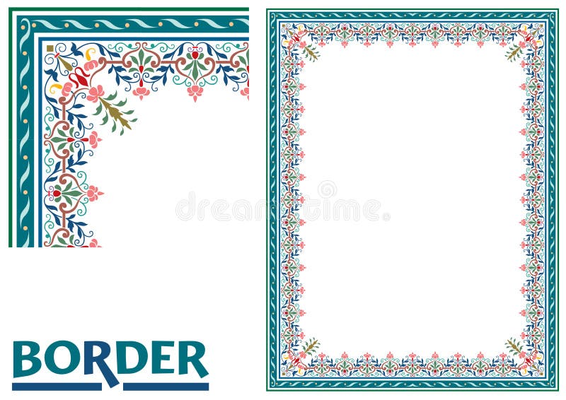 Διανυσματικό Σχέδιο Παλαιών Ορίων Κόσμου - Πλακάκι με φύλλα και άνθη Δομή Διακοσμητικό Κομψό Στυλ ελεύθερη απεικόνιση δικαιώματος