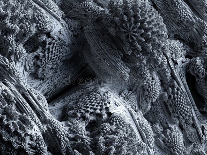 τρισδιάστατος δώστε, αφαιρέστε fractal το υπόβαθρο, μικροβιολογικές μορφές, μακρο φύση, οργανικό σχέδιο, κβαντική παγκόσμια ταπετ απεικόνιση αποθεμάτων