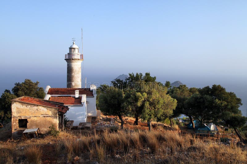 Φάρος Gelidonya σε Karaoz, Antalya
