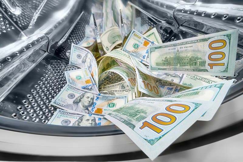 Χρήματα στο πλυντήριο στοκ εικόνα με δικαίωμα ελεύθερης χρήσης Χρήματα στο πλυντήριο στοκ εικόνα με δικαίωμα ελεύθερης χρήσης