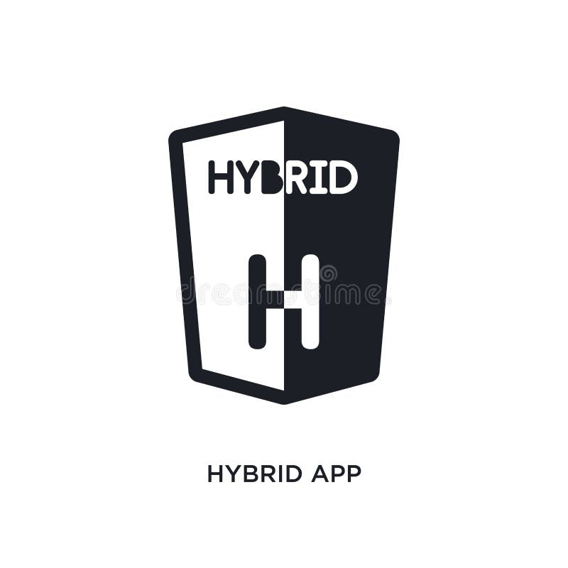 υβριδικό απομονωμένο app εικονίδιο απλή απεικόνιση στοιχείων από τα εικονίδια έννοιας τεχνολογίας υβριδικό app editable σχέδιο συ διανυσματική απεικόνιση υβριδικό απομονωμένο app εικονίδιο απλή απεικόνιση στοιχείων από τα εικονίδια έννοιας τεχνολογίας υβριδικό app editable σχέδιο συ διανυσματική απεικόνιση