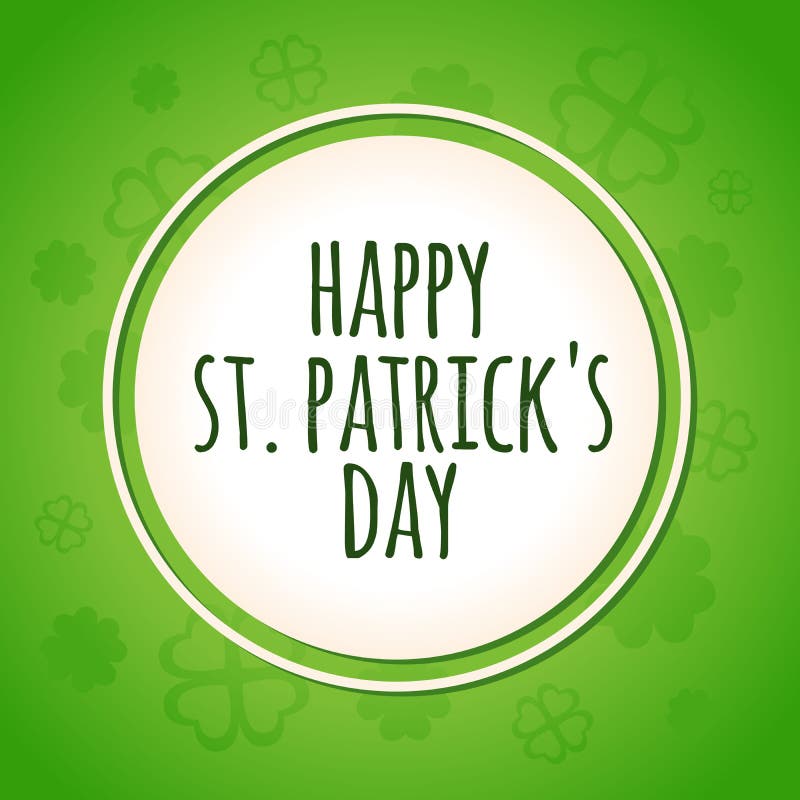 Υπόβαθρο καρτών ημέρας του ST Patricks ελεύθερη απεικόνιση δικαιώματος Υπόβαθρο καρτών ημέρας του ST Patricks ελεύθερη απεικόνιση δικαιώματος