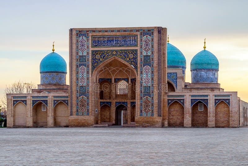 Ð ¡ omplex khast-Imom in Tashkent, Oezbekistan royalty-vrije stock afbeelding Ð ¡ omplex khast-Imom in Tashkent, Oezbekistan royalty-vrije stock afbeelding