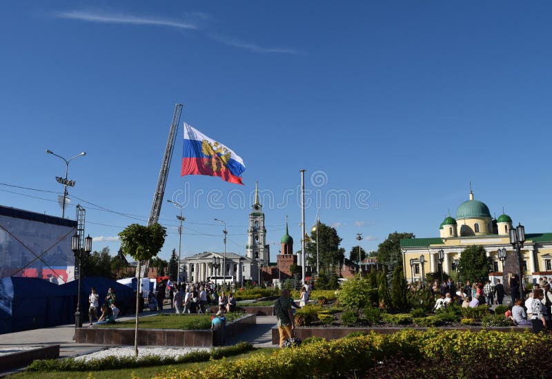 День национального праздника России - 12-ое июня стоковое фото День национального праздника России - 12-ое июня стоковое фото