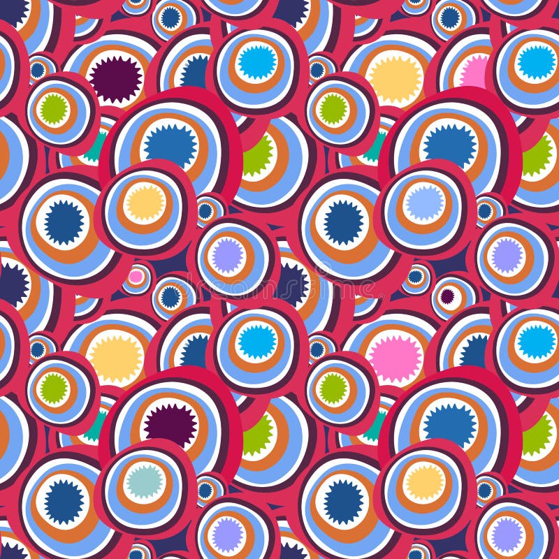 Сolorful retro pattern