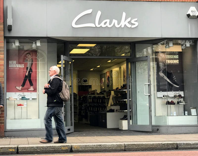 Магазин Clarks стоковое изображение Магазин Clarks стоковое изображение