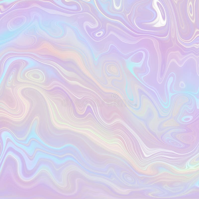 Пастельная голографическая предпосылка, multicolor обои, опал, агат, мраморная текстура, жидкость, перламутр, искусство жидкости бесплатная иллюстрация