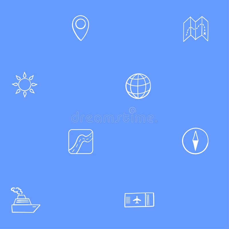 Navigation and travel background. royalty free illustration Navigation and travel background. royalty free illustration