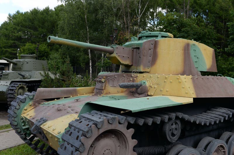 Японский тип 97 Shinhoto Хи-ha среднего танка в музее военного оборудования на холме Poklonnaya в Москве стоковое фото Японский тип 97 Shinhoto Хи-ha среднего танка в музее военного оборудования на холме Poklonnaya в Москве стоковое фото