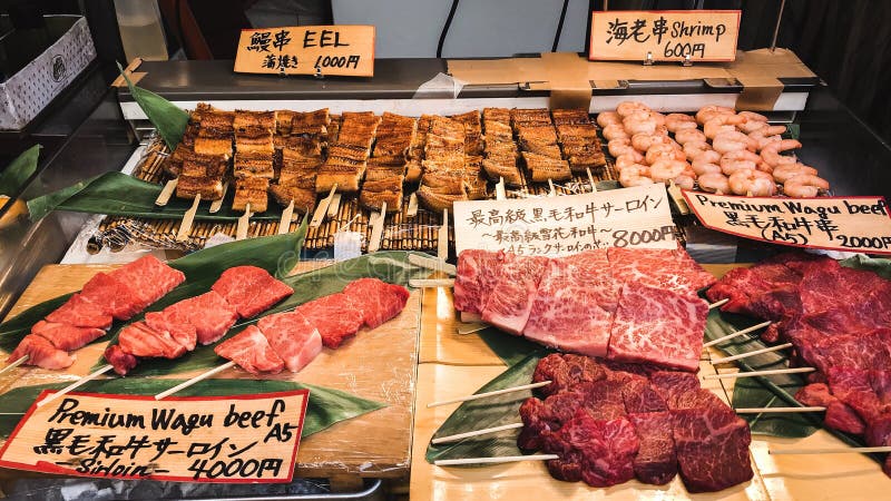 Рыбный базар Tsukiji на Токио стоковые фото Рыбный базар Tsukiji на Токио стоковые фото