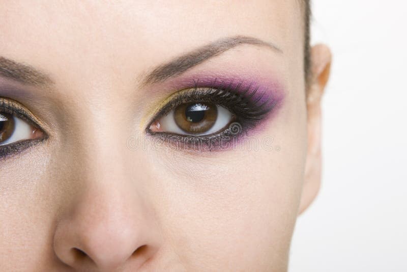ögonmakeup royaltyfria bilder ögonmakeup royaltyfria bilder
