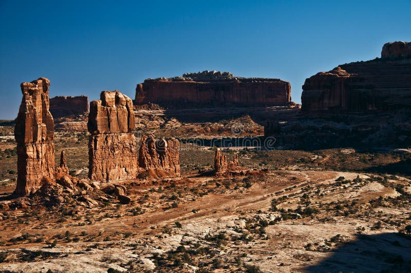 Image of southern Utah desert landscape. Image of southern Utah desert landscape.