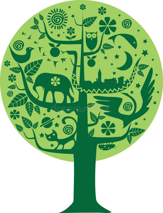 Ökologie-und Natur-Baum