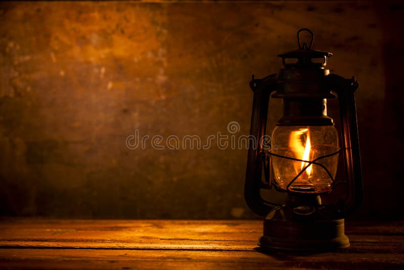Öl-Lampe