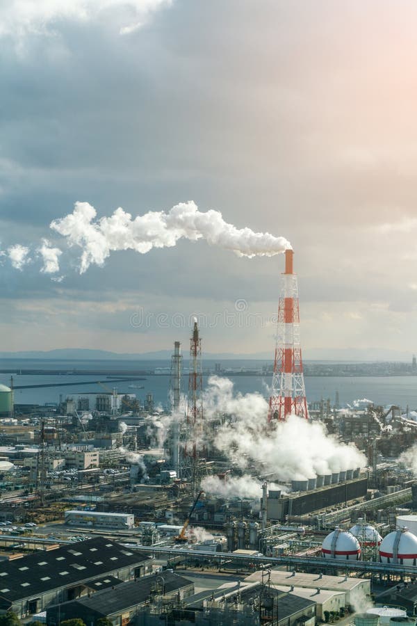 Ölgas-Raffineriebetriebspetrochemische Industrie lizenzfreie stockfotografie Ölgas-Raffineriebetriebspetrochemische Industrie lizenzfreie stockfotografie