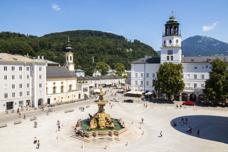 Österrike salzburg royaltyfria bilder Österrike salzburg royaltyfria bilder