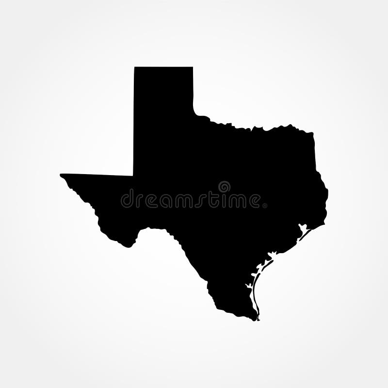Översikt av Uen S tillstånd texas vektor illustrationer Översikt av Uen S tillstånd texas vektor illustrationer