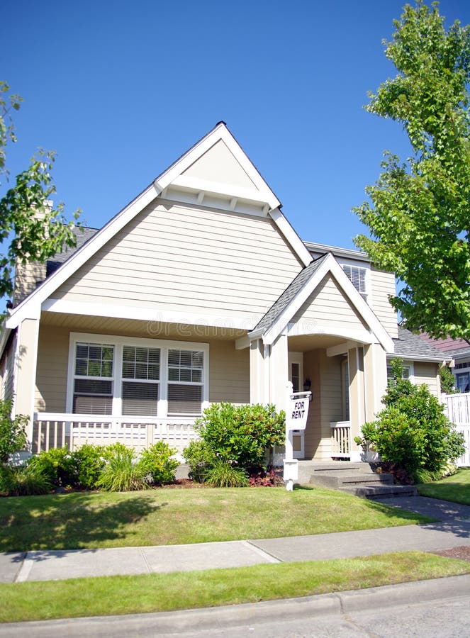 Moradia Unifamiliar fotografia de stock