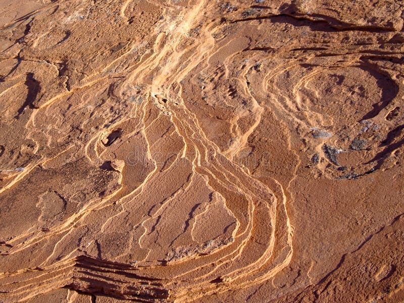 Überlagerter Sandstein lizenzfreies stockfoto
