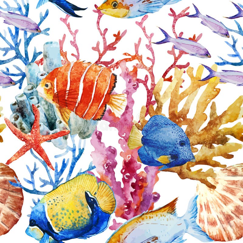 Ładne ryba ilustracji
