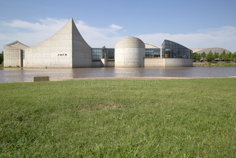 Ładny eksploraci miejsce w Wichita Kansas usa obraz stock
