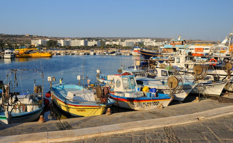 Łodzie i jachty, Ayia Napa, Cypr obrazy stock Łodzie i jachty, Ayia Napa, Cypr obrazy stock