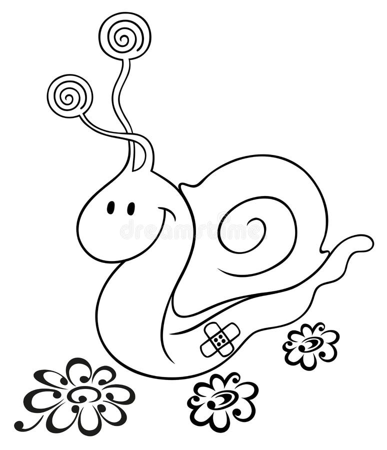 Ślimaczek, zwierzę ilustracja wektor Ślimaczek, zwierzę ilustracja wektor