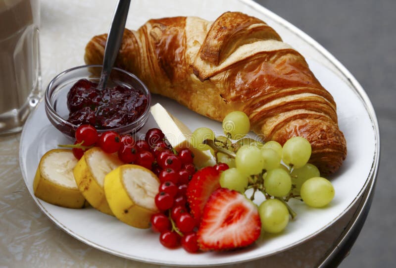 Zdrowe śniadanie obrazy royalty free