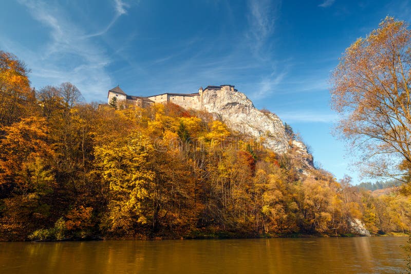 Średniowieczny Orava kasztel zdjęcie royalty free Średniowieczny Orava kasztel zdjęcie royalty free