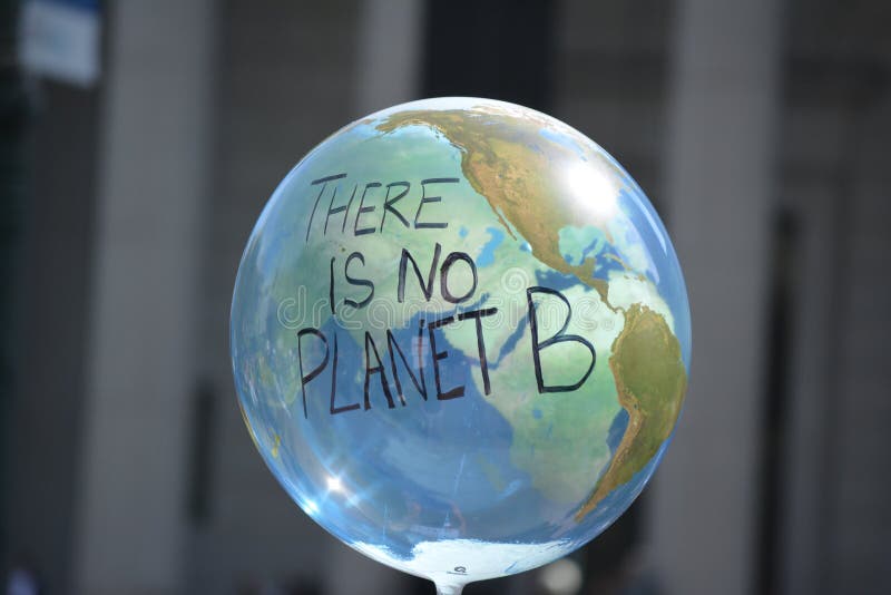 Światowy strajk klimatyczny w Nowym Jorku