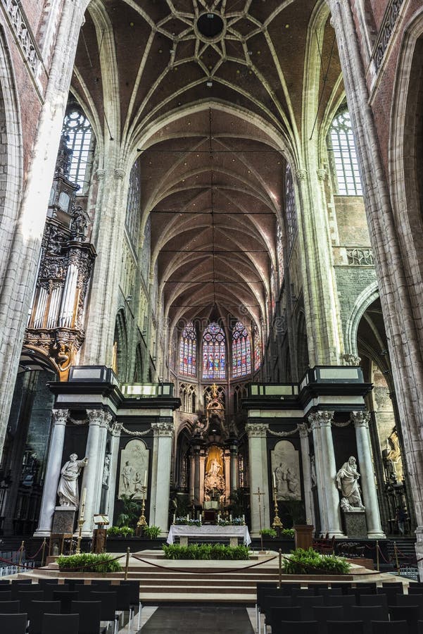 Świątobliwa Bavo katedra w Ghent, Belgia