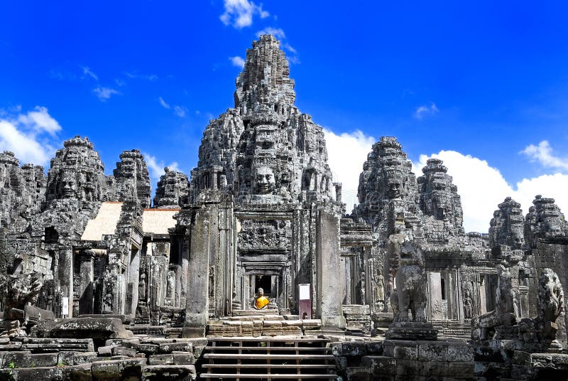 Historical Bayon Temple at Angkor Wat Cambodia. Historical Bayon Temple at Angkor Wat Cambodia