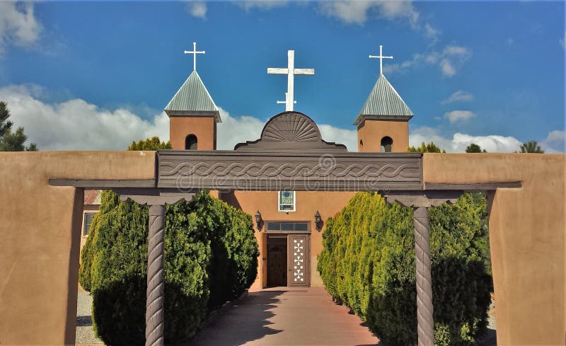 Święty Przecinający kościół katolicki w Nowym - Mexico