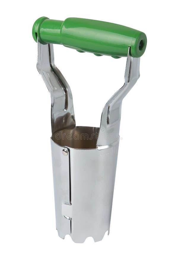 Żarówka plantator odizolowywający na białym tle ogrodnictwo ogrodnicze narzędzia wiosny zdjęcie stock Żarówka plantator odizolowywający na białym tle ogrodnictwo ogrodnicze narzędzia wiosny zdjęcie stock