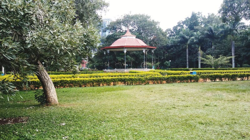 Że Bangalore Lalbagh ogródu set zdjęcia stock Że Bangalore Lalbagh ogródu set zdjęcia stock